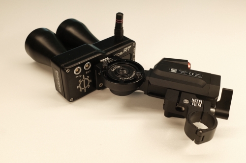Lenzcameratools Sensor Pan Bracket for Cforce Mini motors (not included).